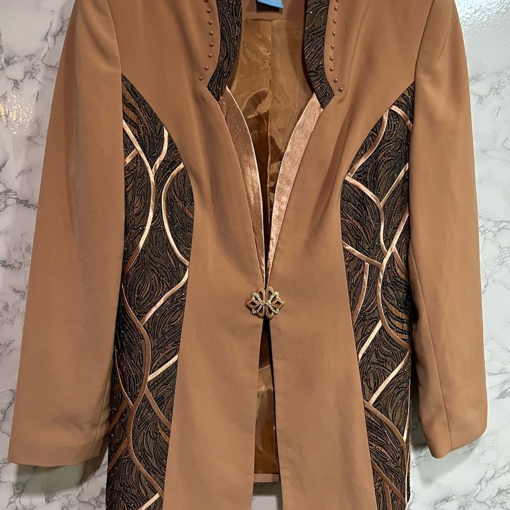 Faith Embellished Blazer Size 10 - Picture 6 of 11